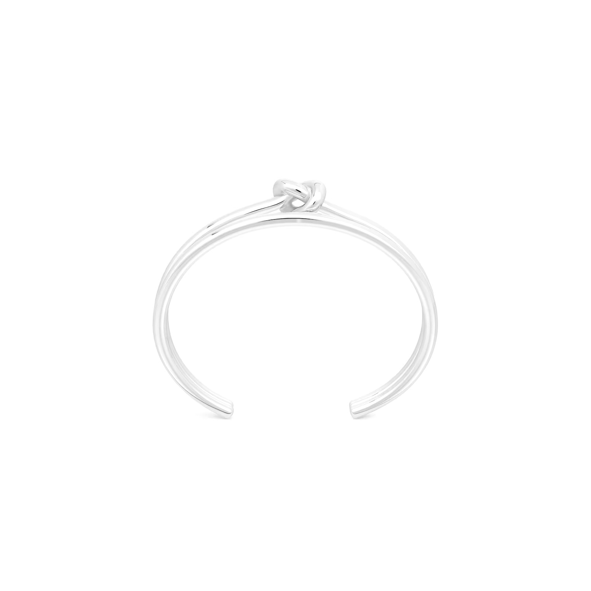 CELINE KNOT DOUBLE CUFF 461FV6SBR.36SI